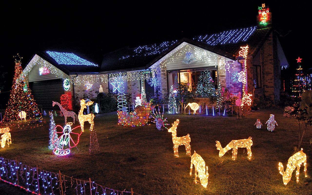 Christmas lights catch on Local Matters