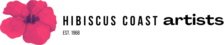 HIBISCUS COAST ARTISTS logo Website Header 1 768x156