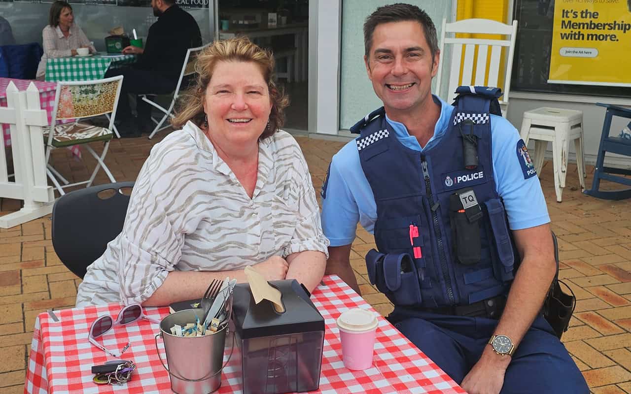 Connect with a cop over coffee - Local Matters